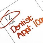 dental check-ups appointment on calendar